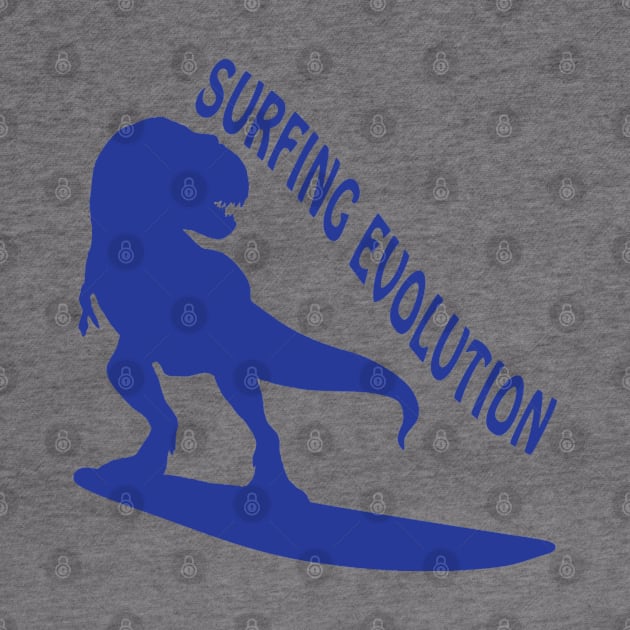 Surfing Evolution - Dinosaurs Born To Surf by FunkyKex